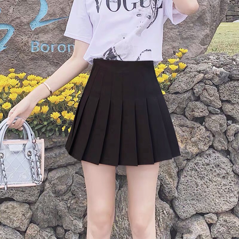 Chân váy xếp ly tennis lưng cao kèm quần chống lộ chất umi